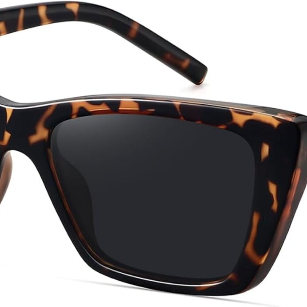 Vintage Cat Eye Sunglasses Women Polarized UV50 Blue Light Protection